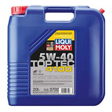 Моторное масло LIQUI MOLY TOP TEC 4100 5W40 / 3702 (20л)