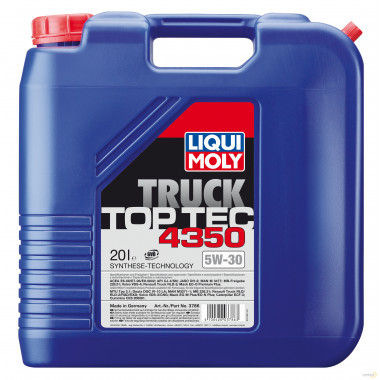 Моторное масло LIQUI MOLY TOP TEC TRUCK 4350 5W30 / 3786 (20л)