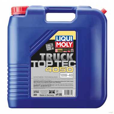 Моторное масло LIQUI MOLY TOP TEC TRUCK 4050 10W40 / 3794 (20л)