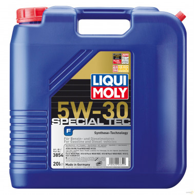 Моторное масло LIQUI MOLY SPECIAL TEC F ECO 5W30 / 3854 (20л)