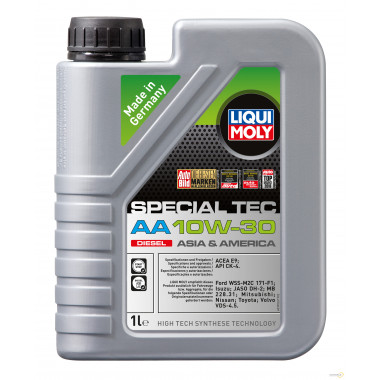 Моторное масло LIQUI MOLY SPECIAL TEC AA DIESEL 10W30 / 39026 (1л)