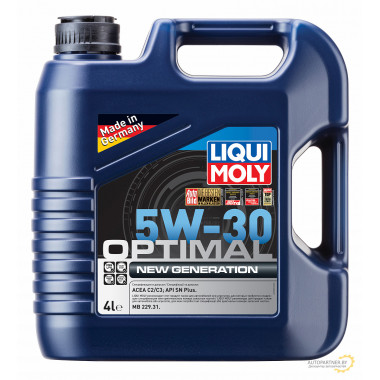 Моторное масло LIQUI MOLY OPTIMAL NEW GENERATION 5W30 / 39031 (4л)