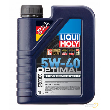 Моторное масло LIQUI MOLY OPTIMAL NEW GENERATION 5W40 / 39032 (1л)