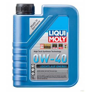 Моторное масло LIQUI MOLY LEICHTLAUF ENERGY 0W40 / 39034 (1л)