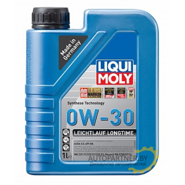 Моторное масло LIQUI MOLY LEICHTLAUF LONGTIME 0W30 / 39038 (1л)