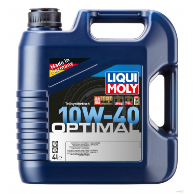 Моторное масло LIQUI MOLY OPTIMAL 10W40 / 3930 (4л)