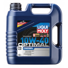 Моторное масло LIQUI MOLY OPTIMAL DIESEL 10W40 / 3934 (4л)