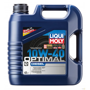 Моторное масло LIQUI MOLY OPTIMAL DIESEL 10W40 / 3934 (4л)