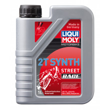 Моторное масло LIQUI MOLY MOTORBIKE 2T SYNTH STREET RACE / 1505 (1л)