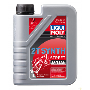 Моторное масло LIQUI MOLY MOTORBIKE 2T SYNTH STREET RACE / 3980 (1л)