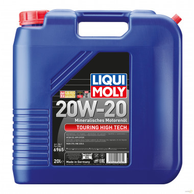Моторное масло LIQUI MOLY TOURING HIGH TECH 20W20 / 6965 (20л)