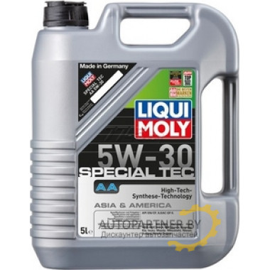 Моторное масло LIQUI MOLY SPECIAL TEC AA 5W30 / 7530 (5л)