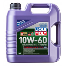 Моторное масло LIQUI MOLY SYNTHOIL RACE TECH GT1 10W60 / 7535 (4л)