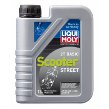 Моторное масло LIQUI MOLY MOTORBIKE 2T SYNTH BASIC SCOOTER STREET / 1619 (1л)