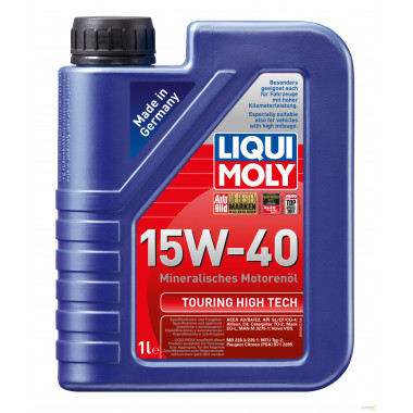 Моторное масло LIQUI MOLY TOURING HIGH TECH 15W40 / 8905 (1л)