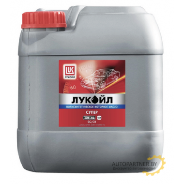 Моторное масло LUKOIL (ЛУКОЙЛ) SUPER 10W40 SG/CD / 135663 (18л)