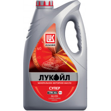 Моторное масло LUKOIL (ЛУКОЙЛ) SUPER 15W40 SG/CD / 19195 (4л)