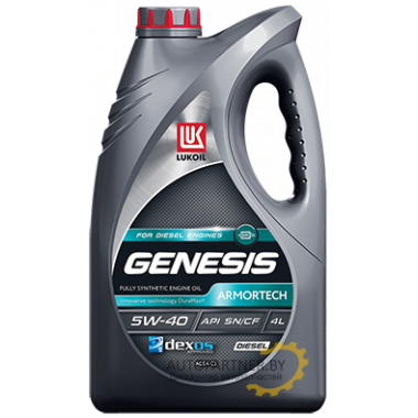 Моторное масло LUKOIL (ЛУКОЙЛ) GENESIS ARMORTECH DIESEL 5W40 / 3149129 (4л)