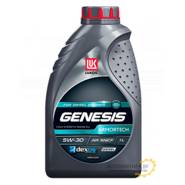 Моторное масло LUKOIL (ЛУКОЙЛ) GENESIS ARMORTECH DIESEL 5W30 / 3149148 (1л)