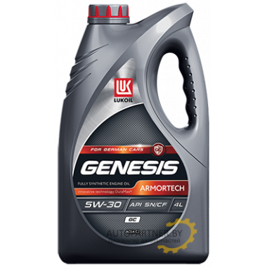 Моторное масло LUKOIL (ЛУКОЙЛ) GENESIS ARMORTECH GC 5W30 / 3149300 (4л)