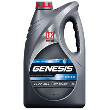 Моторное масло LUKOIL (ЛУКОЙЛ) GENESIS ARMORTECH 0W40 / 3150665 (4л)