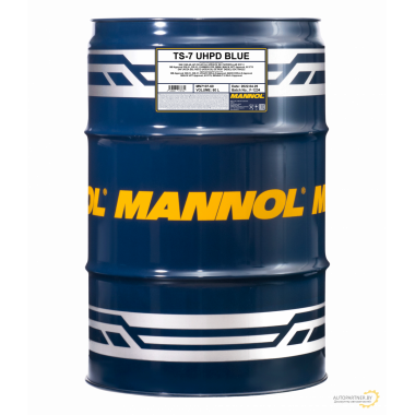 Моторное масло MANNOL TS7 UHPD BLUE 10W40 / 51609 (60л)