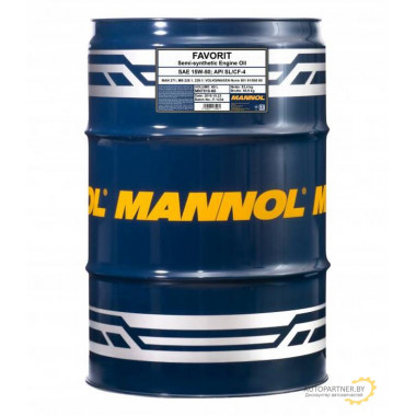Моторное масло MANNOL FAVORIT 15W50 / 54905 (60л)