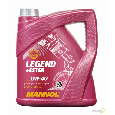 Моторное масло MANNOL LEGEND+ESTER 0W40 / 54947 (4л)