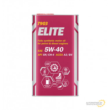 Моторное масло MANNOL ELITE 5W40 / 56470 (4л)