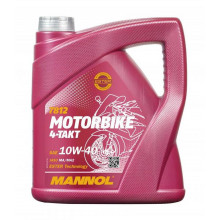 Моторное масло MANNOL 4-TAKT MOTORBIKE 10W40 / 56780 (4л)