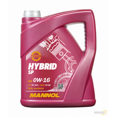 Моторное масло MANNOL HYBRID SP 0W16 / MN7920-5 (5л)