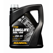 Моторное масло MANNOL LONGLIFE 508/509 0W20 / 57016 (5л)