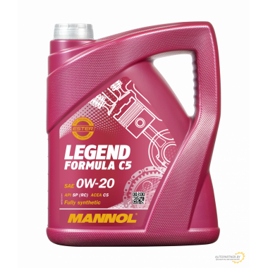 Моторное масло MANNOL LEGEND FORMULA C5 0W20 / MN7921-5 (5л)