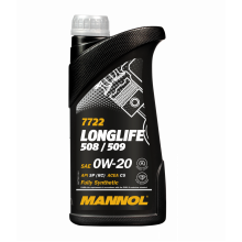 Моторное масло MANNOL LONGLIFE 508/509 0W20 / 57030 (1л)