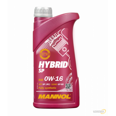 Моторное масло MANNOL HYBRID SP 0W16 / MN7920-1 (1л)
