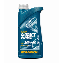 Моторное масло MANNOL 4-TAKT PREMIUM 20W40 / 57138 (1л)
