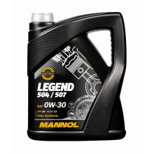Моторное масло MANNOL LEGEND 504/507 0W30 / 57387 (5л)