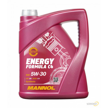 Моторное масло MANNOL ENERGY FORMULA C4 5W30 / 57519 (5л)