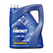 Моторное масло MANNOL FAVORIT 15W50 / 60 (5л)