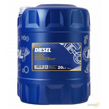 Моторное масло MANNOL DIESEL 15W40 / 98664 (20л)