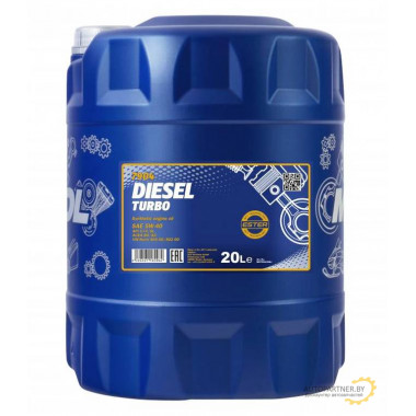 Моторное масло MANNOL DIESEL TURBO 5W40 / 99001 (20л)