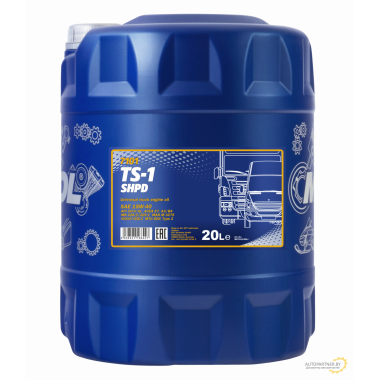 Моторное масло MANNOL TS1 SHPD 15W40 / MN7101-20 (20л)