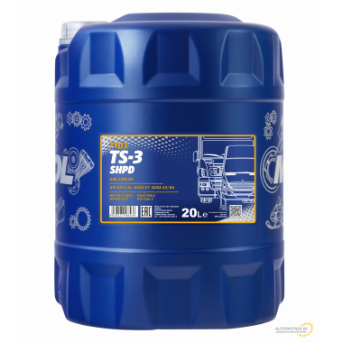 Моторное масло MANNOL TS3 SHPD TRUCK SPECIAL 10W40 / MN7103-20 (20л)