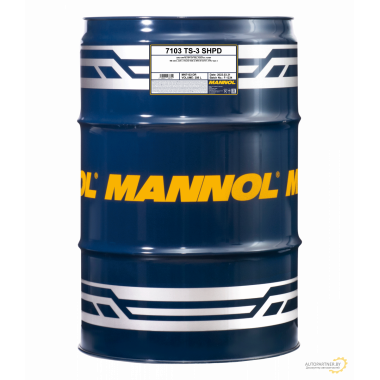 Моторное масло MANNOL TS3 SHPD TRUCK SPECIAL 10W40 / MN7103-DR (208л)