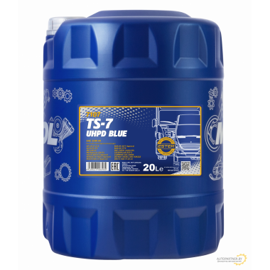 Моторное масло MANNOL TS7 UHPD BLUE 10W40 / 98627 (20л)