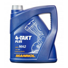 Моторное масло MANNOL 4-TAKT PLUS 10W40 / MN72024 (4л)