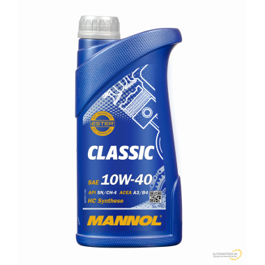 Моторное масло MANNOL CLASSIC 10W40 / 33 (1л)