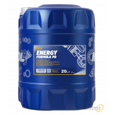 Моторное масло MANNOL ENERGY FORMULA PD 5W40 / MN7913-20 (20л)