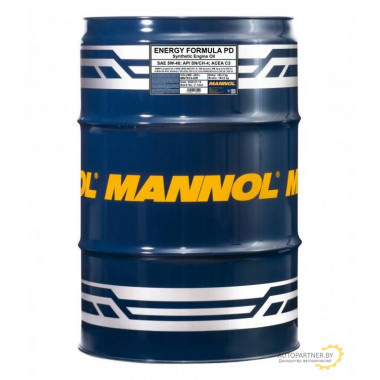 Моторное масло MANNOL ENERGY FORMULA PD 5W40 / MN7913-DR (208л)