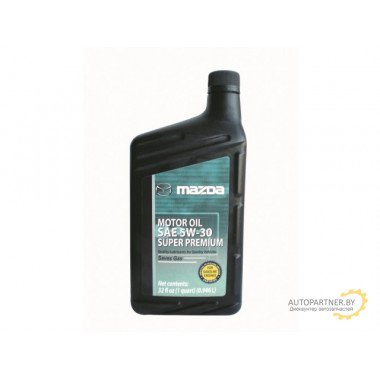 Моторное масло MAZDA MOTOR OILI SN 5W30 / 0000775W30QT (0.946л)
